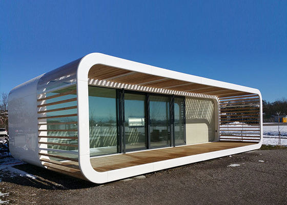 Prefab Light Steel Frame Overwater Bungalows Modular Hotel Unit Lodges Cabin