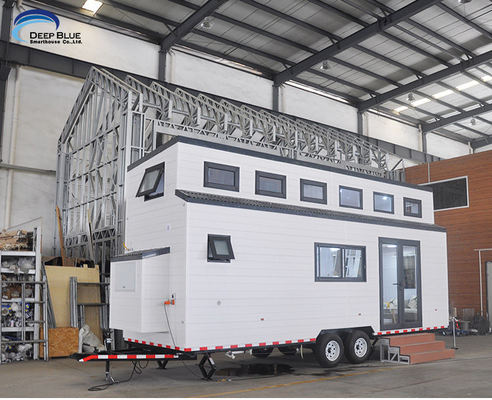 2 Bedrooms Prefabricated Mobile Tiny House With Bedroom | Ready To Ship Modular Tiny Homes