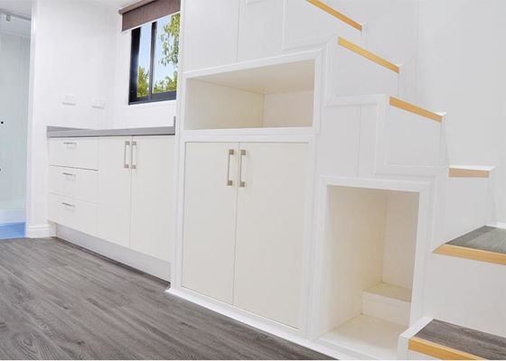 Light Steel Framing System Victorian Tiny House Prefabricated Tiny Homes On Wheels With Bathroom