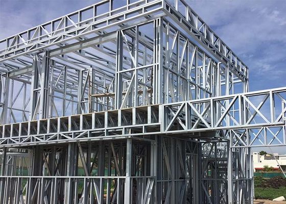 AS/US Light Steel Frame Houses , Prefabricated House Kit Home For South Africa