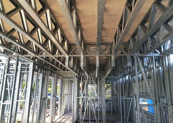 AS/NS Light Steel Structure, Prefabricated Bungalow Homes , Modular Homes Villa