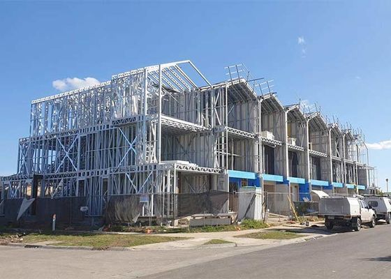 UK 2-Storey Prefab Apartment Buildings | Light Steel Frame Housing