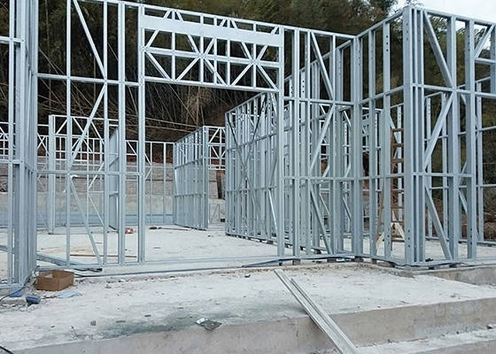 AS/NZS Легкоразмерные стальные сборные дома Luxury Prefab Modular Home Kits