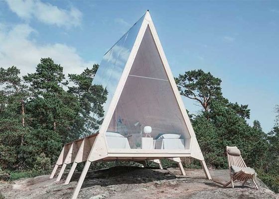 AS/NZS Prefab A Frame Hosue Studio For Work Holiday Cabin Hotel Unit For Holiday (Стадион для работы и отдыха)