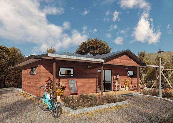 Легкие стальные каркасные сборные мобильные дома AS/US, комплекты домов из панелей