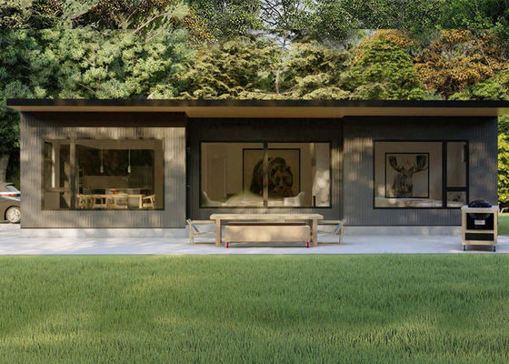 ASTM Standard Luxury Modular Prefab Villa & Office, Light Steel Frame Kit Современный жилой бунгало дом