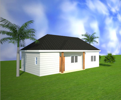 AS/US Легкая стальная конструкция Модульный однокомнатный дом Предварительно сконструированное интегрированное жилье