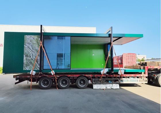 Small House Cabin Design Sustainable Retreat Prefab Light Steel Frame House Garden Studio