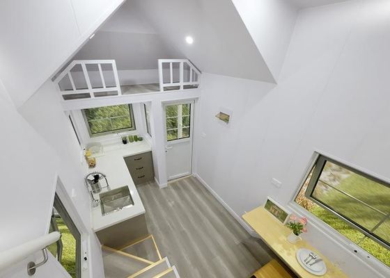 Modular Prefab Light Steel Tiny House On Wheels: Innovative Design With NAS/AS