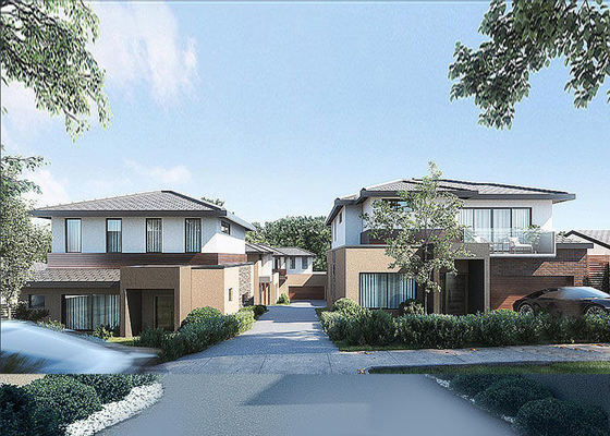 Australia Standard Light Steel Frame Prefab Apartment Buildings Prefab Contemporary Modular Build