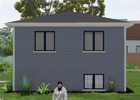 Modular Prefabricated Luxury House Villa Light Steel Frame, Prefab  Panelized Home Kits