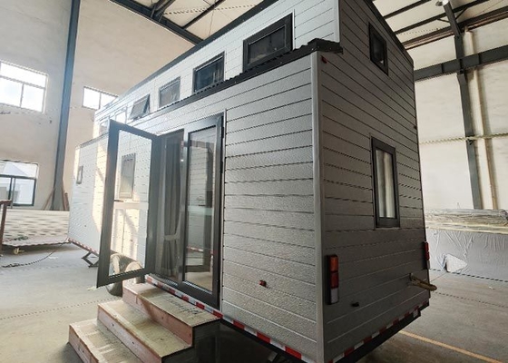 AS/NZS Standard Light Steel Prefab Tiny House On Wheels Kit Дом для путешественников