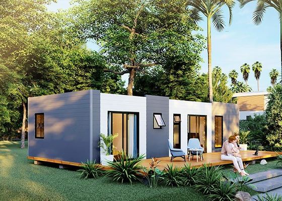 Сборный дом со стальным каркасом на заказ | Модульный передвижной дом Granny Flat ADU