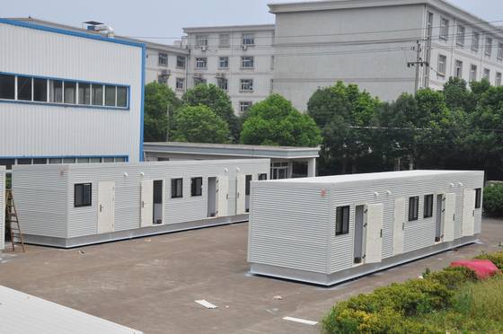 Light Steel Prefab Modular Homes Custom Folding House High Performance For Living