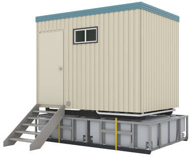 Moveable Mini Container House , Fully Finished Storage Container Modular Homes