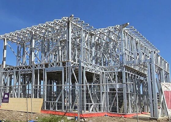 Быстровозводимый 2-этажный модульный дом | Вилла из австралийского легкого стального каркаса