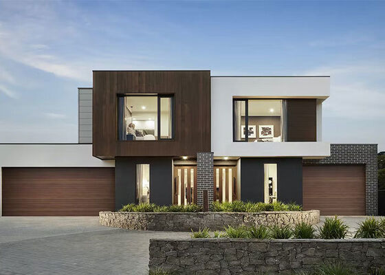 Китай Префабрикованная стальная рамка панелизированные домашние комплекты 40Ft Сэндвич панель водонепроницаемая роскошные виллы