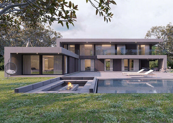 AS/NZS Standard Prefabricated Light Steel Frame Modular Home Kits From China