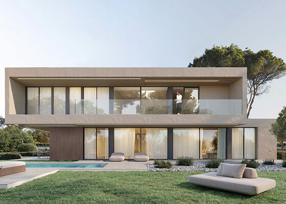 AS/NZS Стандартная сборка из легкой стальной рамы модульный дом Китай панелизированная система