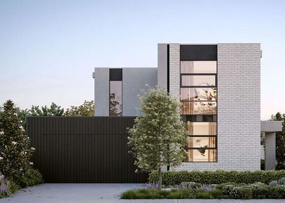 США/США Стандартный дом для одной семьи Сборный дом с легким стальным домом