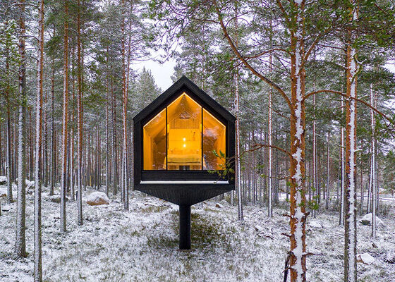 Префабрикованный дом Luxury Caibn With Light Steel Frame Модульный дом для Airbnb