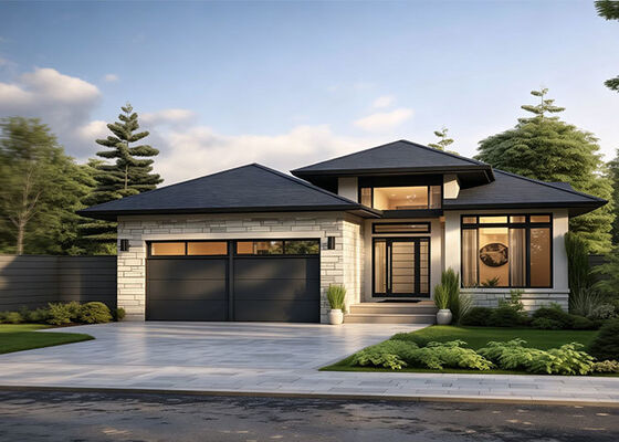 Легкая стальная вилла по стандартам AS/US | Сборный роскошный особняк для одной семьи