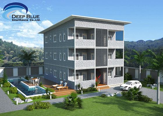 Легкая стальная каркасная конструкция сборные квартиры-студии SOHO | Готовые здания на продажу