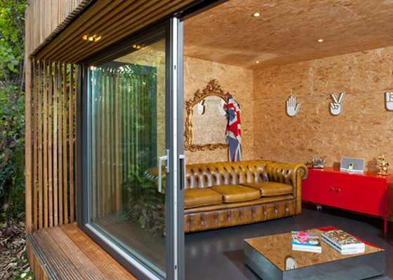 Small House Kit Mobile Light Steel Home Garden Studio Prefabricated 20sqm Size