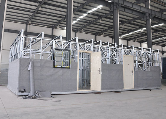 Легкая сталь Мобильные современные контейнерные дома Преfabрикованные дома Белый однослойный дом