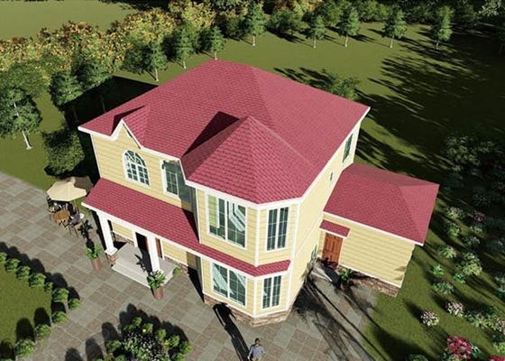 ALC панель перерабатываемая зеленая фасадные дома настраиваемая легкая габаритная стальная фасадная вилла