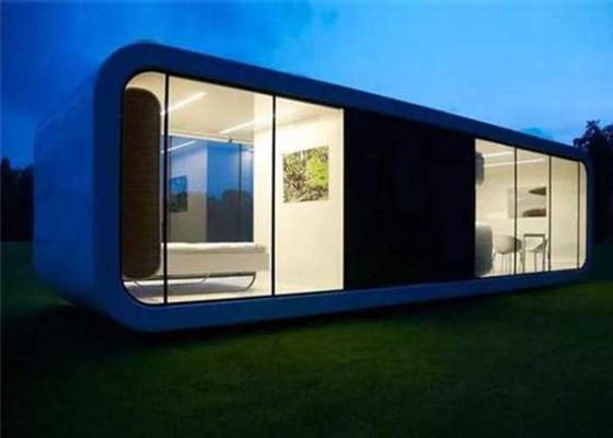 Light Gauge Steel Frame Prefab Houses One Floor Kit Home Holiday Cabins for Resort Hotel