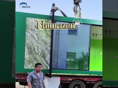 Рамки датчика желтого света студия сада стальной дешевая Prefab с небольшим размером