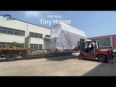 Модульные сборные легкие стальные конструкции дома на колесах для продажи