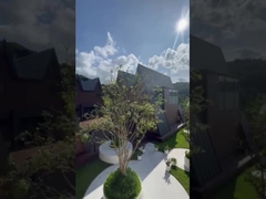 Сборник изготовленных домов с легкой стальной рамой Модульный дом для отдыха и кемпинга