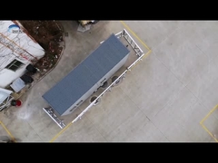 Предварительно сконструированный крошечный дом с дверью из алюминия.Кондиционер опциональный