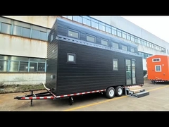 Доступные крошечные дома на колесах из легкой стали