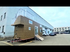 Подгонянная светлая гостиница ледника дома железного каркаса идеальная для дружественных к Эко убежищ