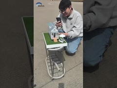 Маленькие дома на колесах от подвижных корней США / США Современный трейлер хосу готов к отправке