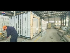 ICC EN-1090 Светлая рама Префабрикованный стальной мобильный дом Вилла комплекты Деревянные бунгало